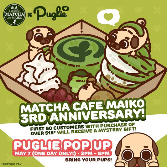 Matcha Cafe Maiko 3rd Anniversary Collaboration and Pop Up