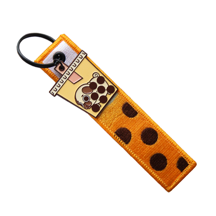 Boba Time Key Tag