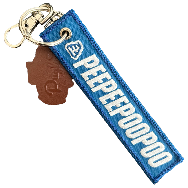 Fighting For My Life Puglie Keytag