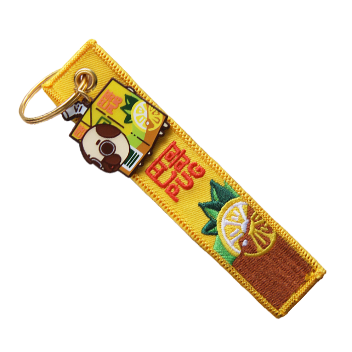 Lemon Tea Key Tag