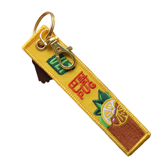 Lemon Tea Key Tag