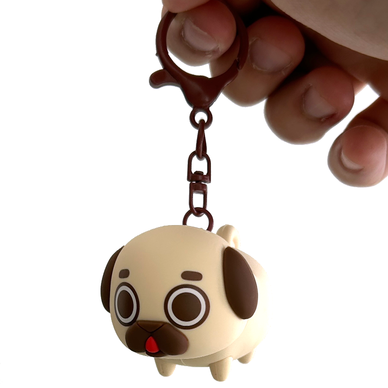 Little Guy Puglie Keychain