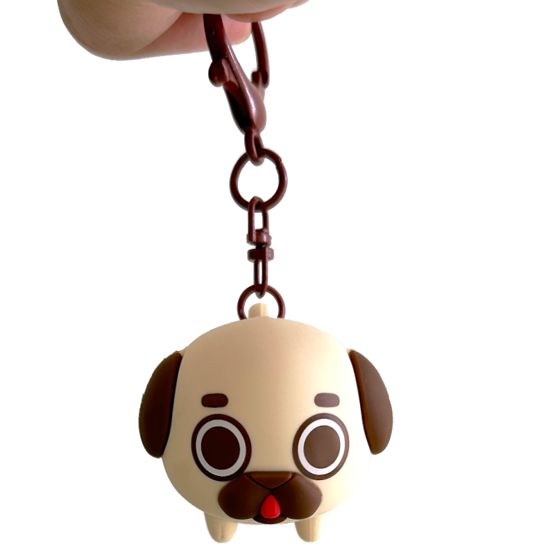 Little Guy Puglie Keychain