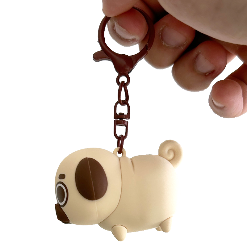 Little Guy Puglie Keychain