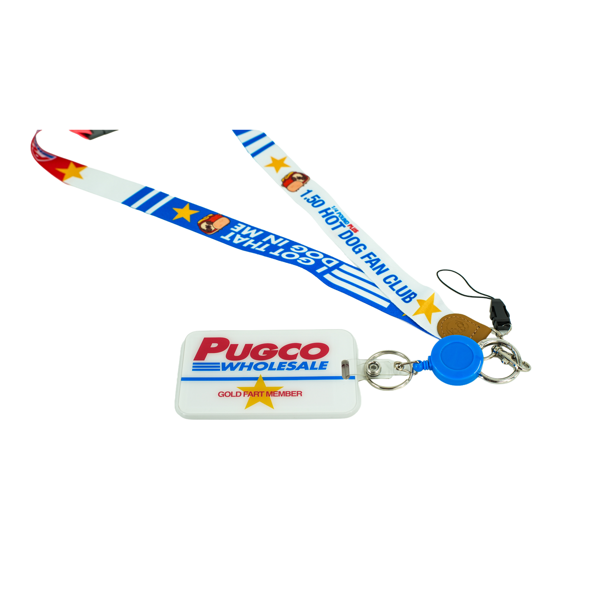 Pugco Wholesale Companion Card Holder + Lanyard
