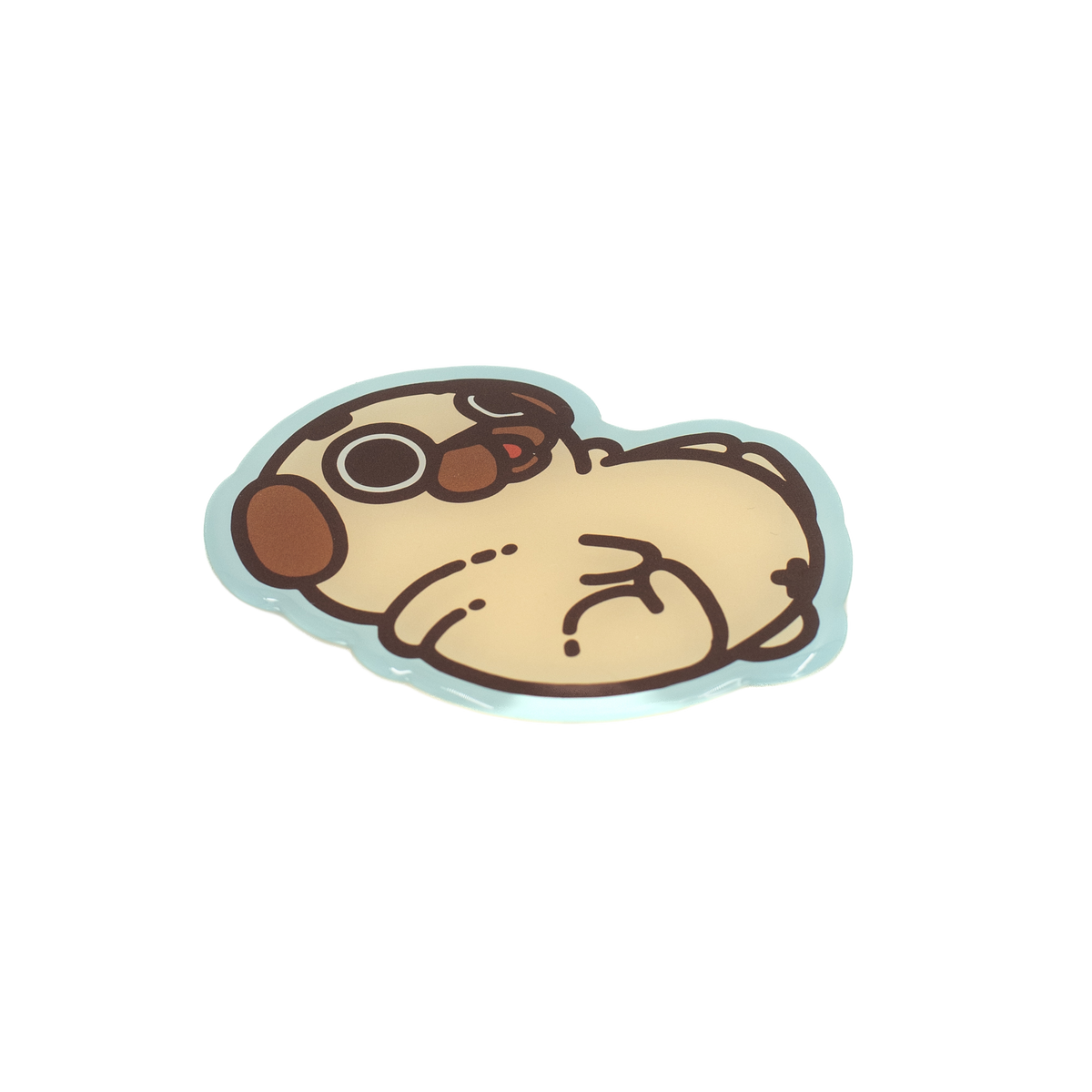 Touchy Toe Puglie Magnet