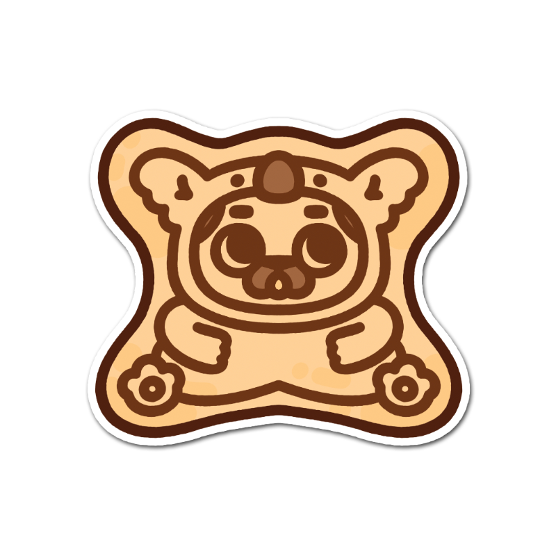 Koala Cracker Puglie Vinyl Sticker