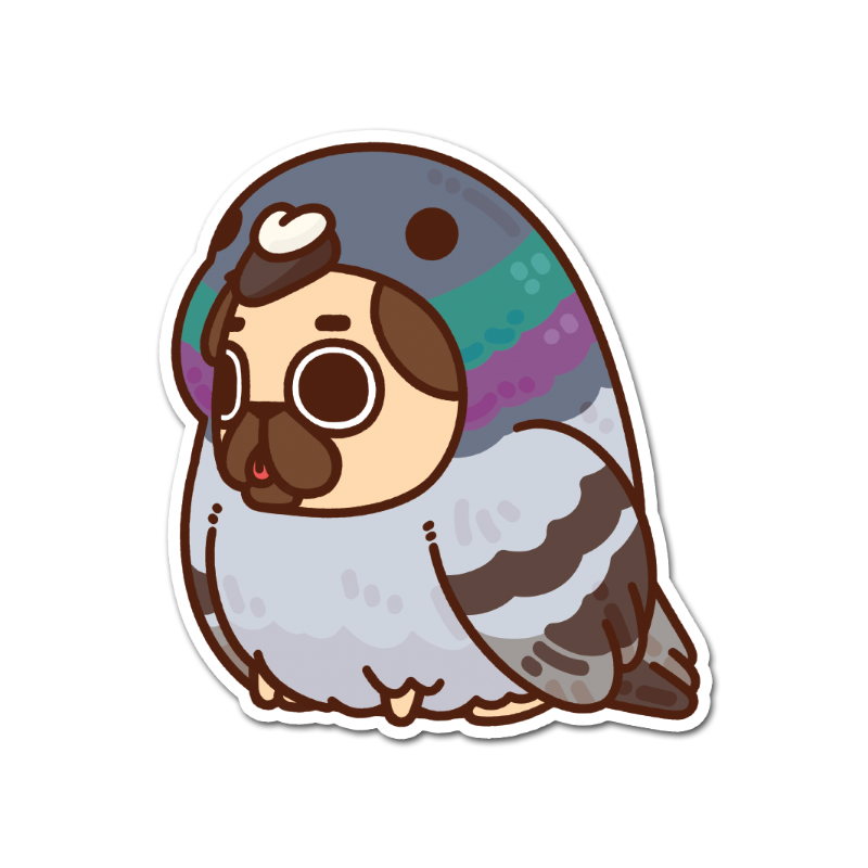 Pigeon Puglie Sticker