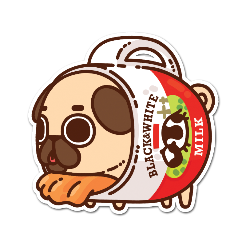 HK Milk Tea Puglie Sticker