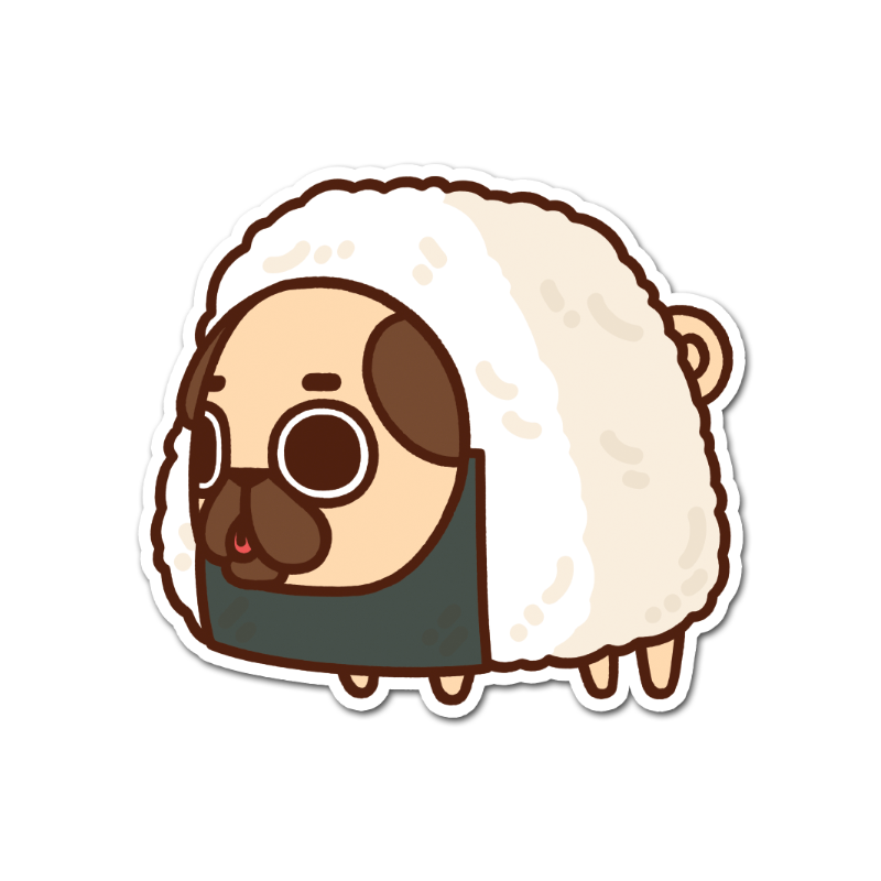 Onigiri Puglie Vinyl Sticker