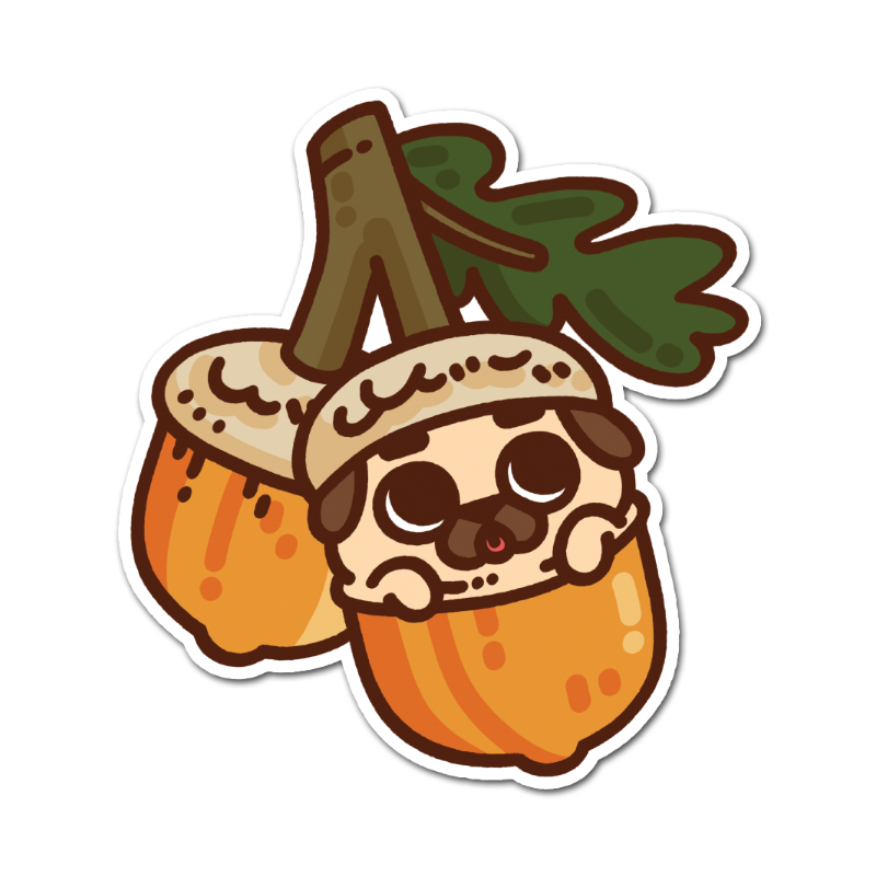 Acorn Puglie Sticker