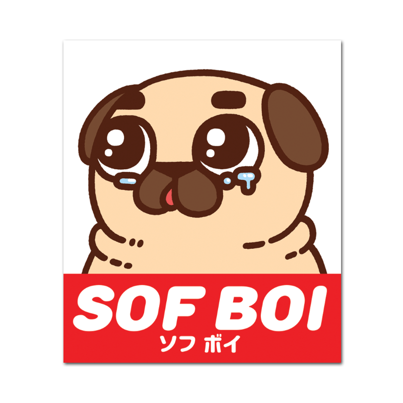 Sof Boi Puglie Vinyl Sticker