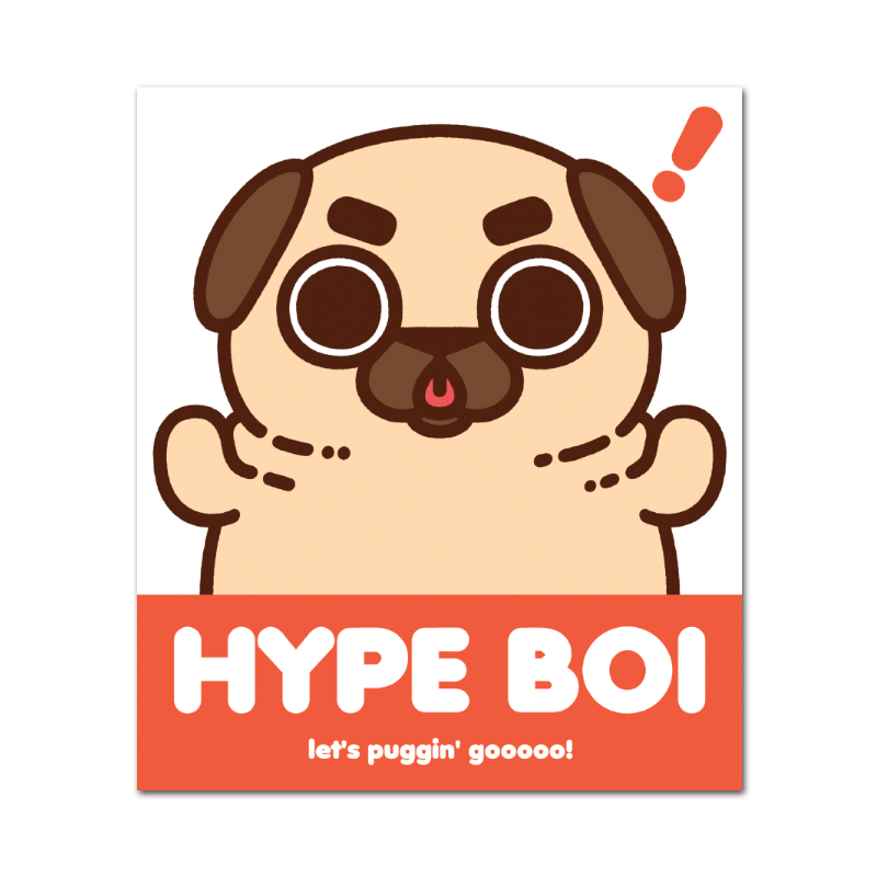 Hype Boi Puglie Sticker