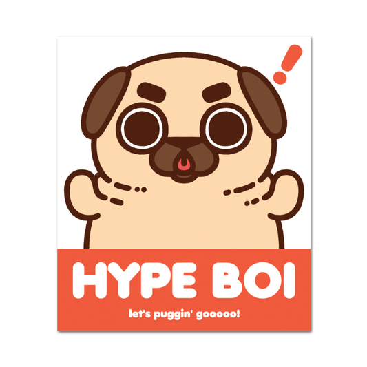 Hype Boi Puglie Sticker