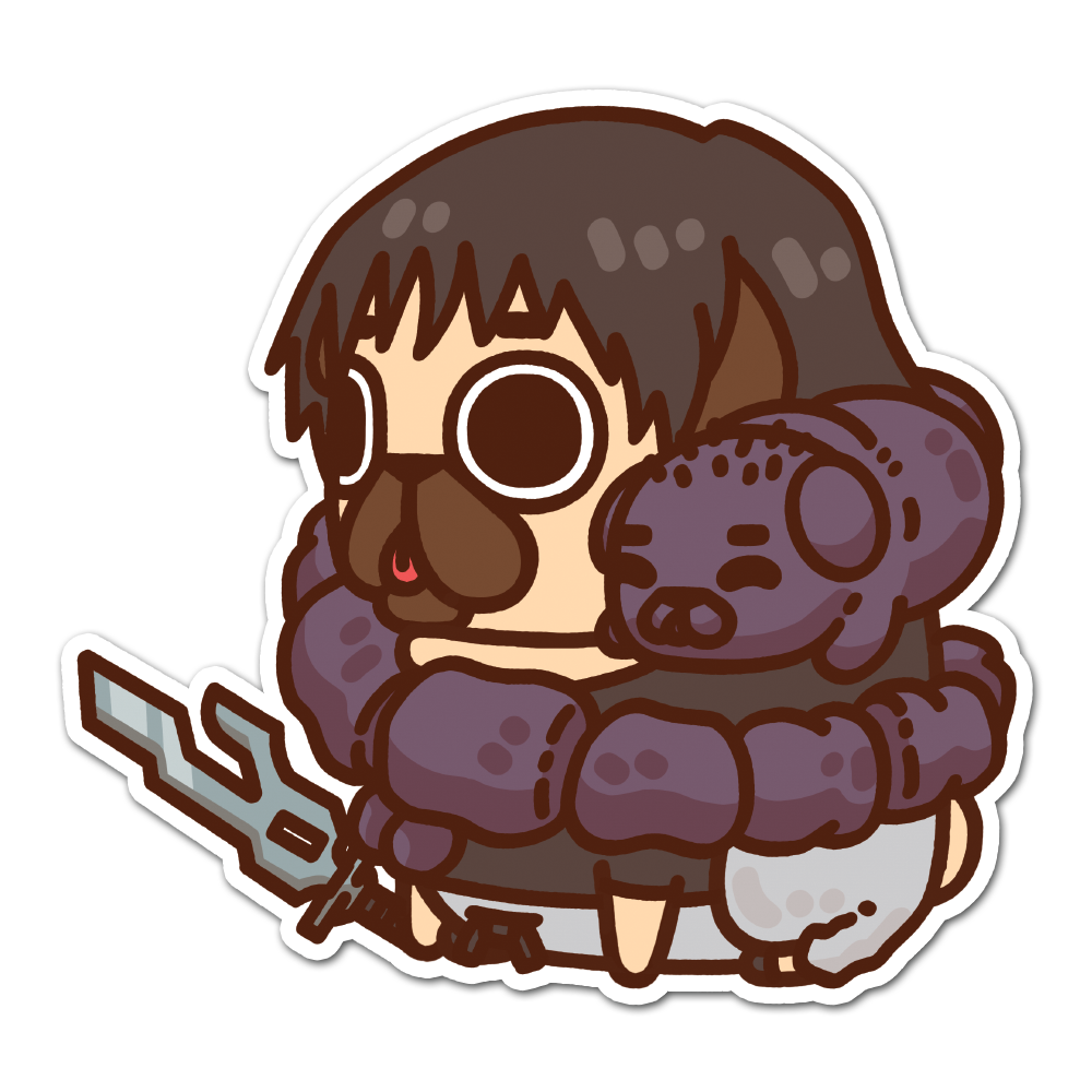 Tojuglie Puglie Sticker