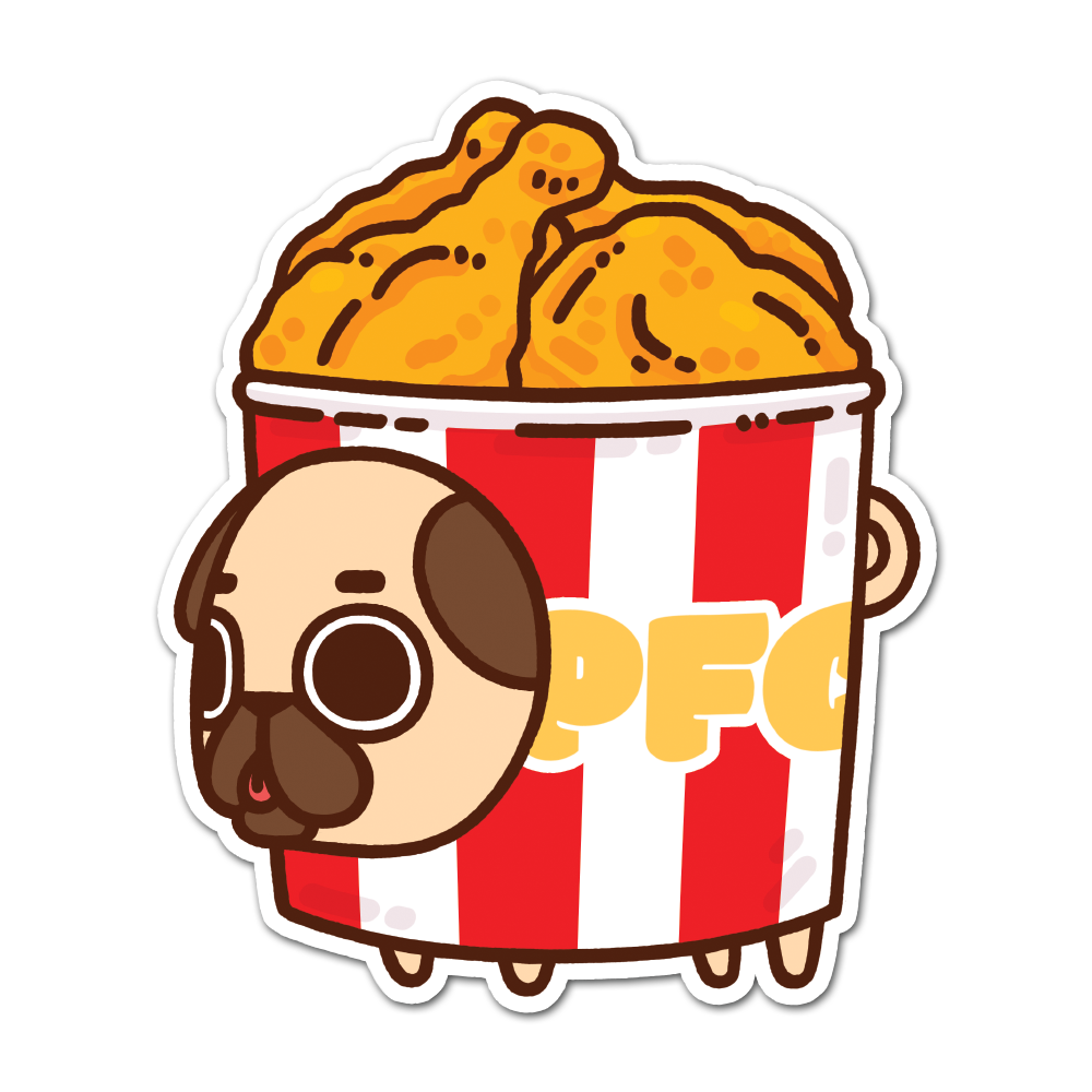 Fried Chicken Puglie Sticker