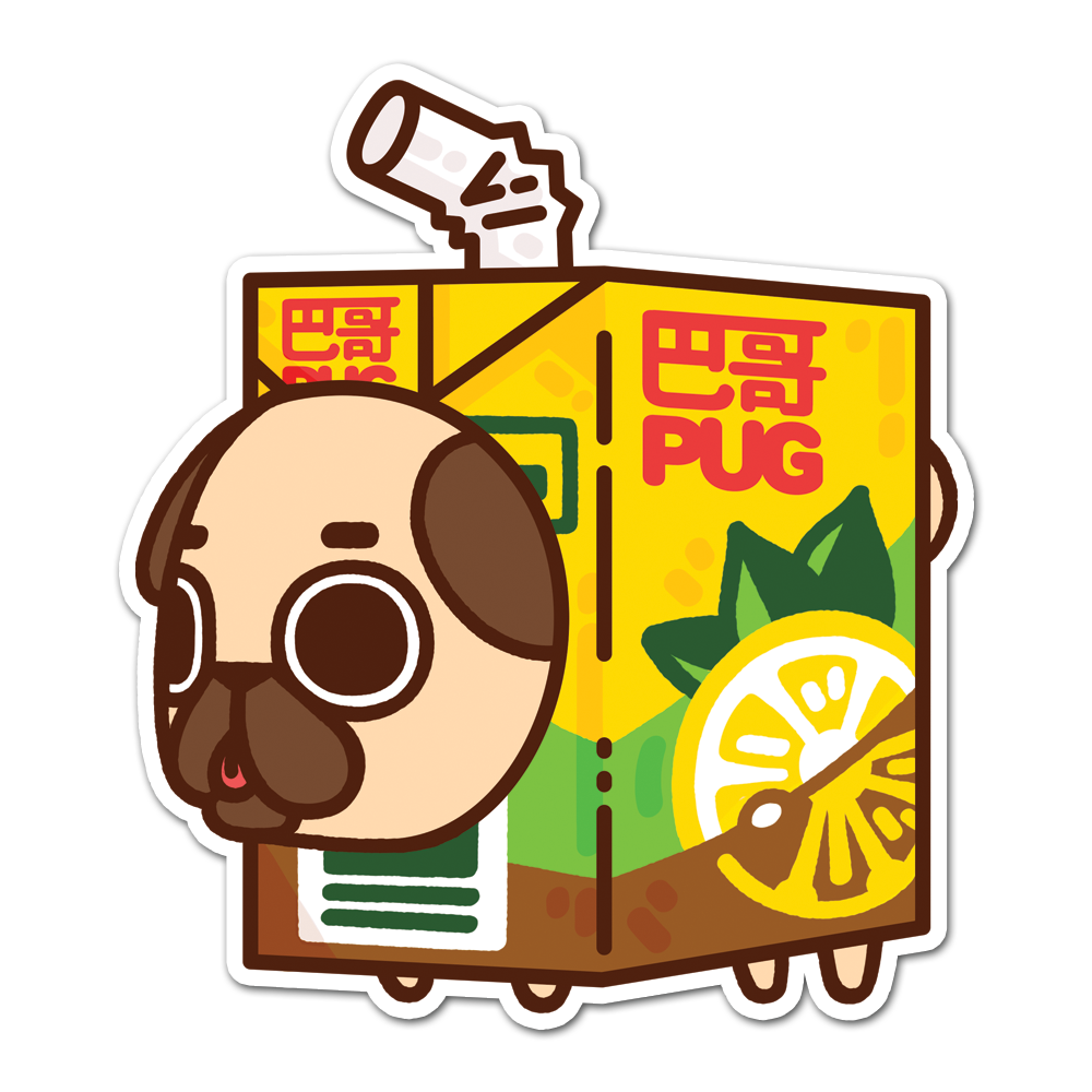Lemon Tea Puglie Sticker