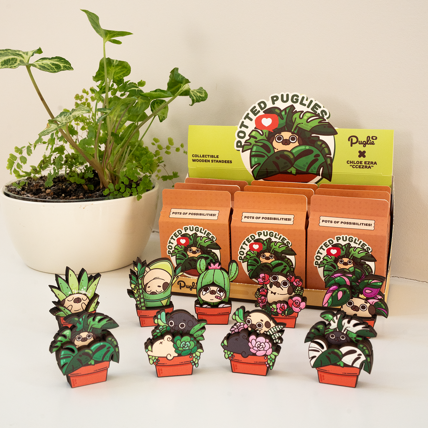 Potted Puglies Blind Box