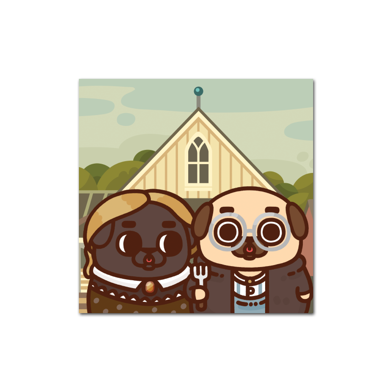 Puglie Gothic Poster