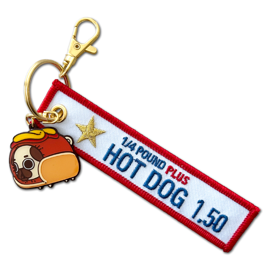 Got That Dog in Me Puglie Keytag