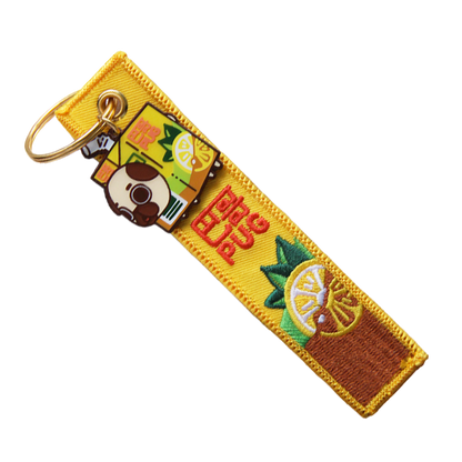 Lemon Tea Key Tag