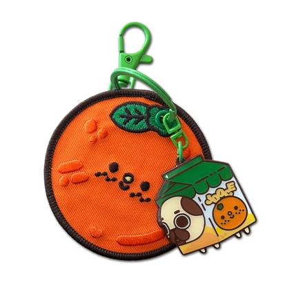 Squeeze The Day Puglie Keytag