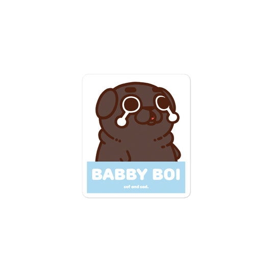Babby Boi Ollie Sticker