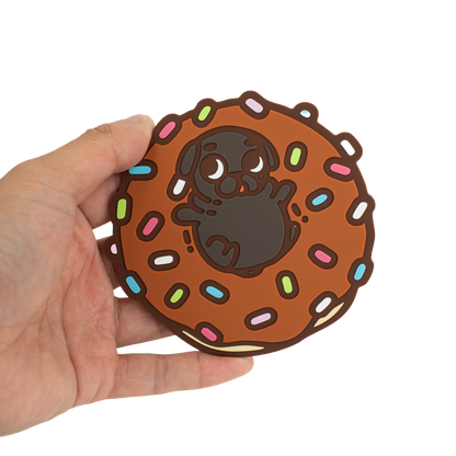 Chocolate Donut Ollie Silicone Coaster (PRESALE)