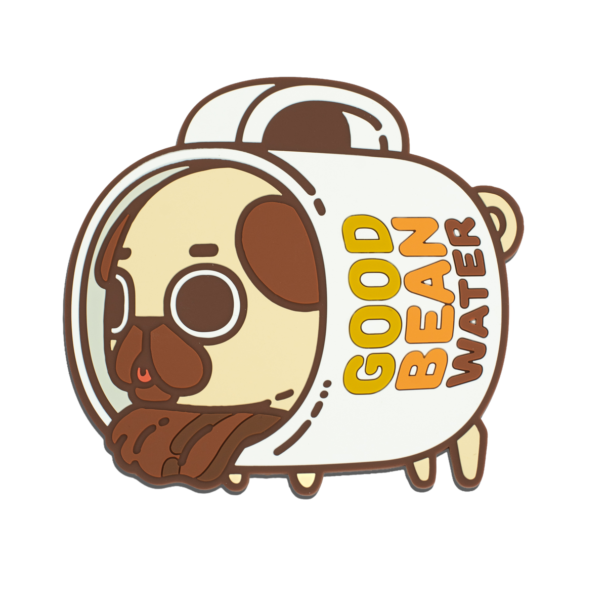 "Good Bean Water" Puglie Silicone Coaster (PRESALE)