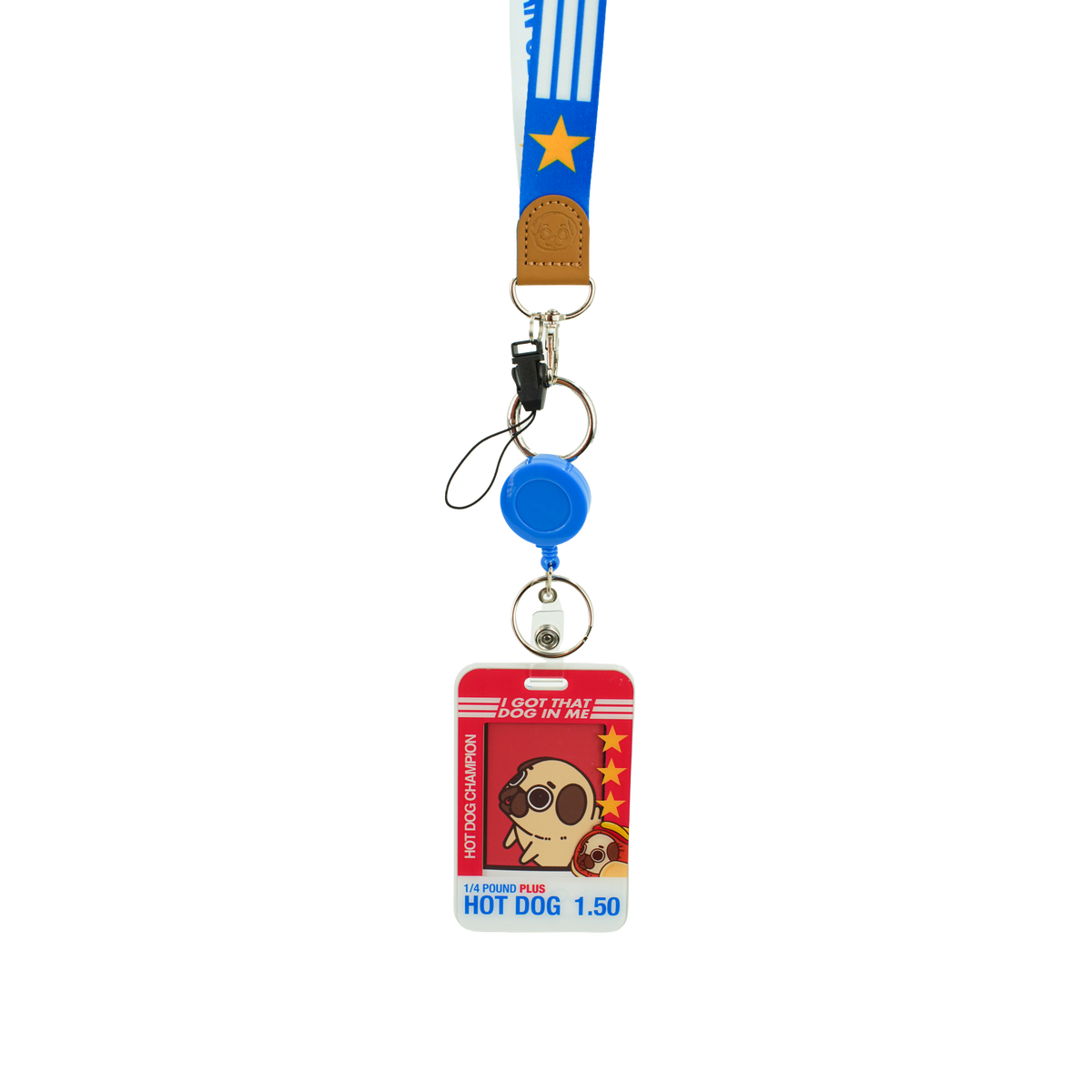 Pugco Wholesale Companion Card Holder + Lanyard