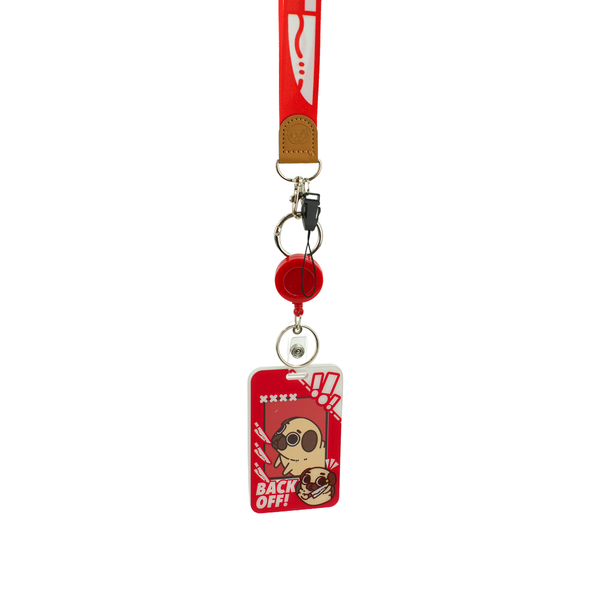 "Will Cut You" Companion Card Holder + Lanyard