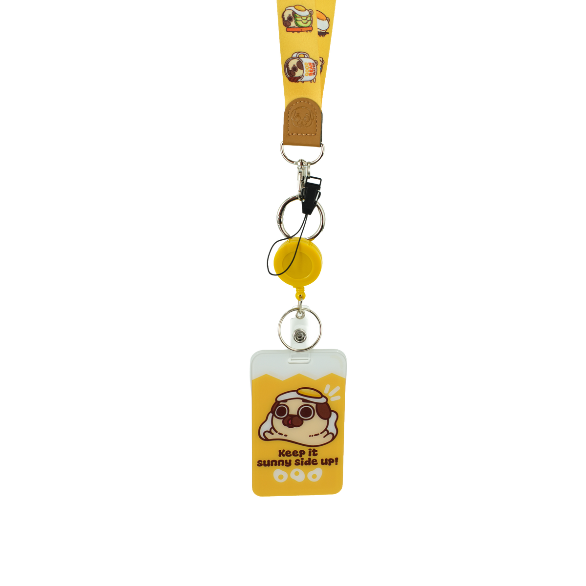 Basic Breakfast Companion Card Holder + Laynard