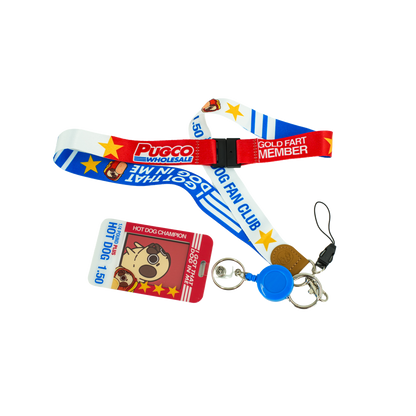 Pugco Wholesale Companion Card Holder + Lanyard