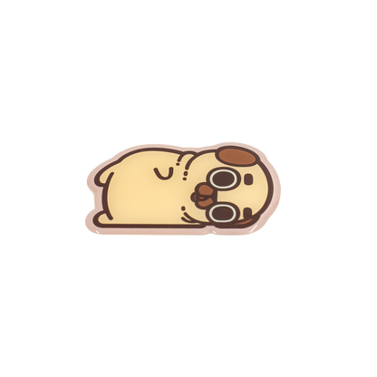 Laying Down Puglie Magnet