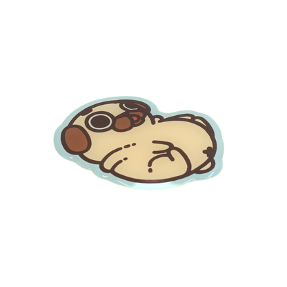 Touchy Toe Puglie Magnet
