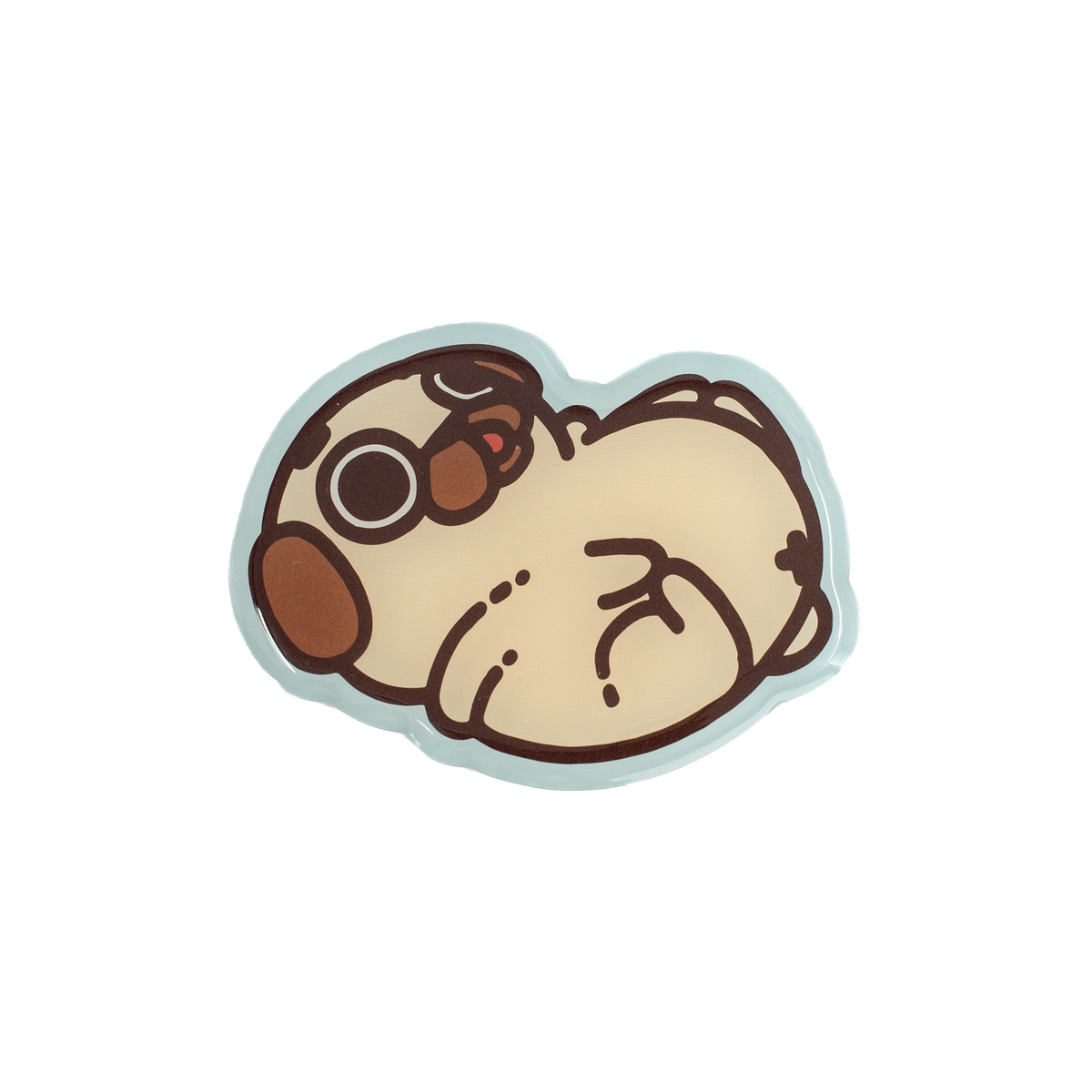 Touchy Toe Puglie Magnet