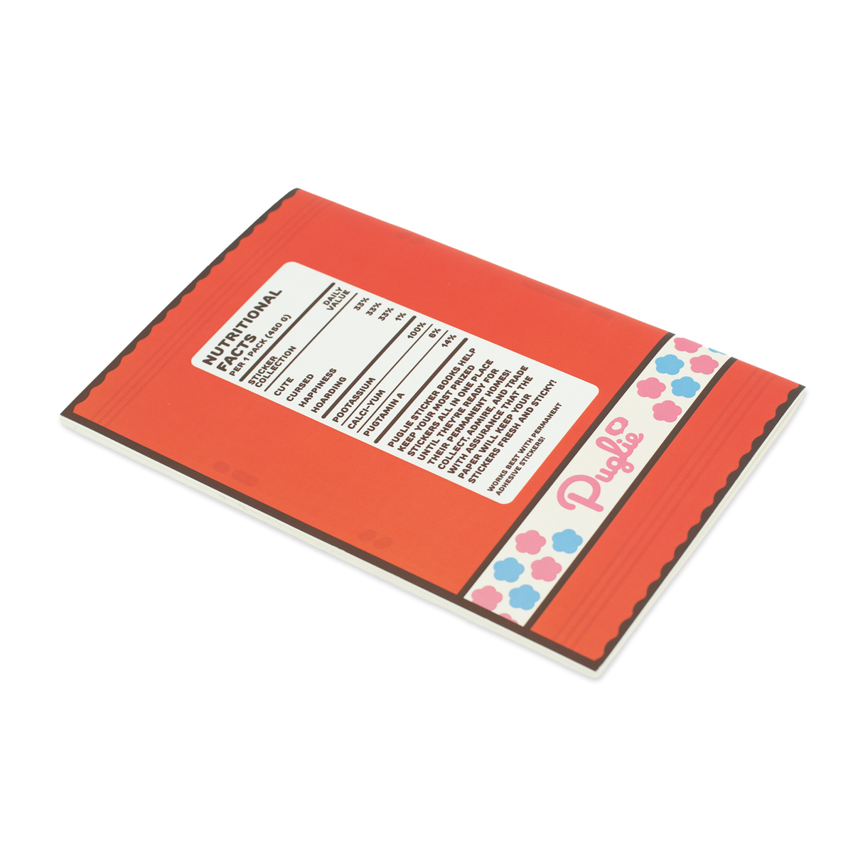 Milky Candy Puglie Reusable Sticker Book