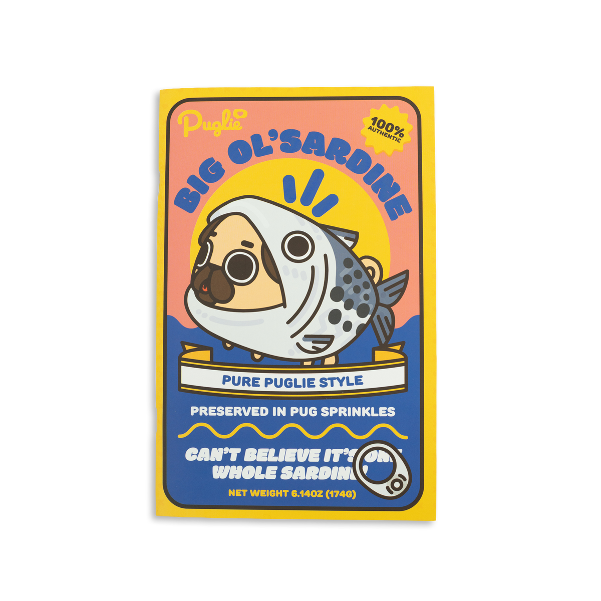 Sardine Can Puglie Reusable Sticker Book