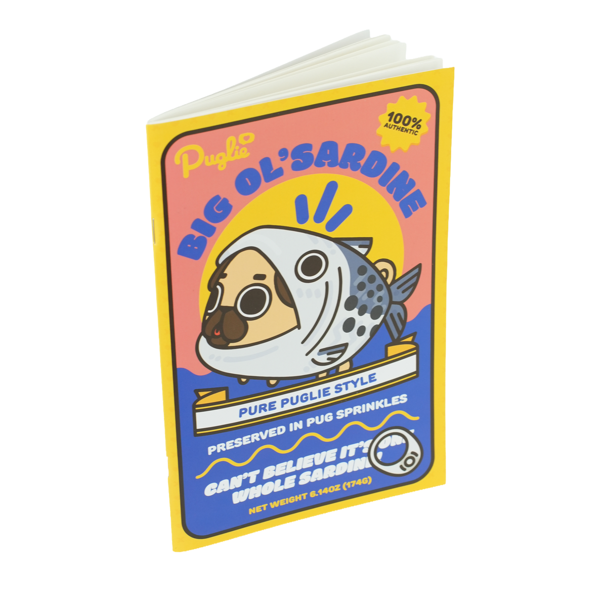 Sardine Can Puglie Reusable Sticker Book