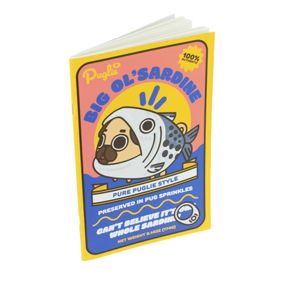 Sardine Can Puglie Reusable Sticker Book