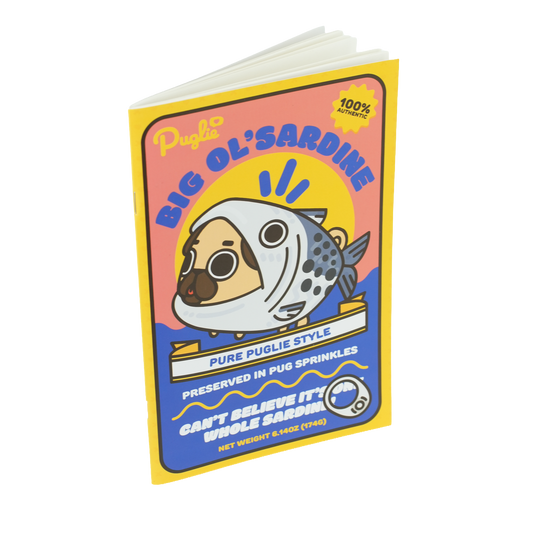 Sardine Can Puglie Reusable Sticker Book