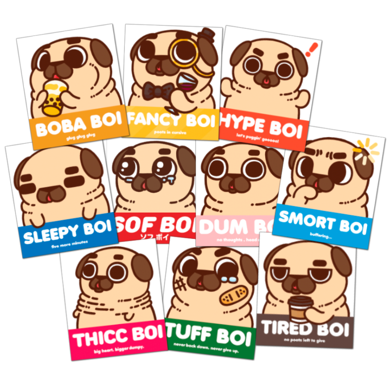 "Boi Band" Sticker Pack