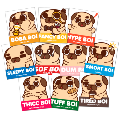 "Boi Band" Sticker Pack