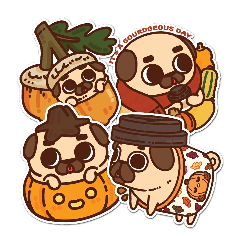 "Bundled Up Autumn" Sticker Pack