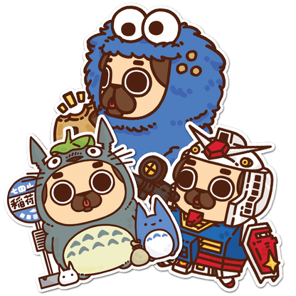 "Childhood Cartoons" Sticker Pack