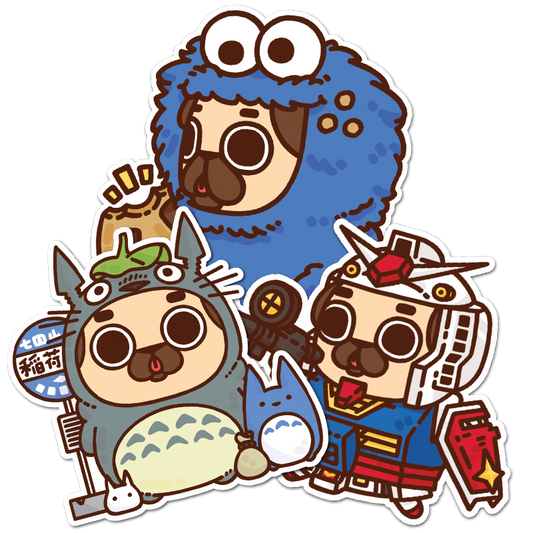 "Childhood Cartoons" Sticker Pack