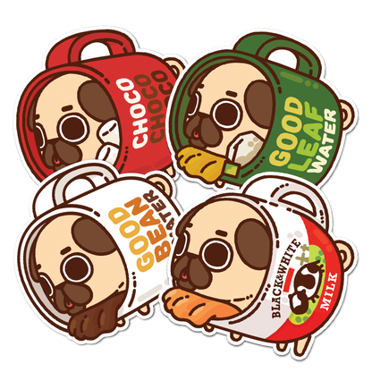 "Comfy Cups" Sticker Pack