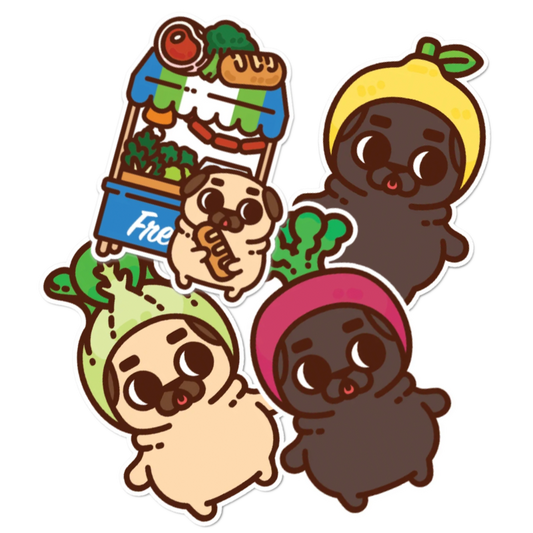 "Fresh Food Fans" Sticker Pack