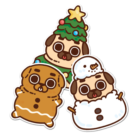 "Happy Holidays" Sticker Pack