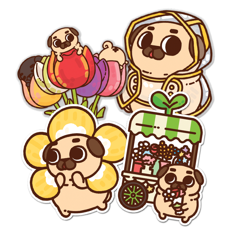 "Spring Showers" Sticker Pack